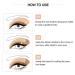 Nirelief Dual Colour Lazy Eyeshadow Palette Long Lasting & Waterproof Gradient Glitter Shadow - Buy Online on GoSupps.com