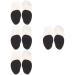 Gatuida 12 Pairs Non-Slip Forefoot Pad High Heel Women's Feet on Feet