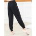 TAIKMD Kids Girls Black Harem Pants - Stretchy Dancewear for Hip Hop, Jazz, Yoga - Size 12 - Buy Online on GoSupps.com