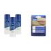 Vaseline Healing Jelly All Over Body Balm Jelly Stick dry skin relief gel moisturizer Original Petroleum Jelly for hard to reach spots 40 g (Pack of 3) & Lip Therapy Original 2x4.8g Skin Moisturizer+ 2 Pack