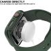6 Pack Hard PC Case + Tempered Glass for Apple Watch 44mm SE(2022) Series 6/SE/5/4 - Ultra-Thin Scratch Resistant Protective Cover - Black/Blue/Green/Starlight/Clear/Rose Gold - Buy Online on GoSupps.com