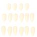 Nikou 8Set Halloween False Tooth Horrible Dentures for Costume Party Props 13mm 15mm 17mm 19mm