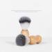 Crody Simplicity Men's Shaving Brush Set - 4-Part Professional Bartshell Holder Mustache & Face Cleaning Tool - Silver 8.5x11cm - International Shipping - Buy Online on GoSupps.com