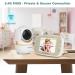 Hello Baby HB65 Gold Color Baby Monitor with 3.2 LCD Screen, Remote Pan-Tilt-Zoom Camera, Night Vision, VOX, 2-Way Audio - Beige - Buy Online on GoSupps.com