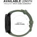 GERSIK Compatible with Garmin Instinct Bands  Soft Silicone Strap Sport Wristband Replacement for Garmin Instinct 2/Instinct Esports/Solar/Tide/Tactical GPS Smartwatch Army Green - Buy Online on GoSupps.com