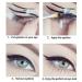 Set of 10 Eyeliner Stencils - Quick & Flexible Designs for School Training & Office Use | International Shipping - Buy Online on GoSupps.com