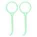 Aligner Remover Professional Aligner Remover Braces Retainer Remover Tool Oral Care Tool 2 Pack (Light Green)