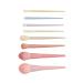 Colorful Makeup Brushes | Skin-Friendly Cosmetic Brushes for Travel | Perfect for Blush - Buy Online on GoSupps.com