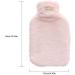 Maies Durable Rubber Hot Water Bottle - Thickened Plush Heating Bag for Pain Relief - Ship Internationally - Buy Online on GoSupps.com