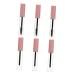 Angoily 6pcs Eyeliner Stick Lip Oil Lip Gloss Tubes Castor Oil for Eyelashes Refill Shadow Tip Pink The Pet 1 g (Pack of 1) Pink