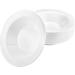 Lillian Tablesettings Premium Quality Heavyweight Plastic Bowls China Like. Wedding and Party Dinnerware Plastic Bowls 14 oz. White/Pearl-Value Pack 30 Count 14 oz. Bowls White Pearl