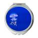 Mirror Travel Mirror aquarium blue color pocket mirror portable mirror