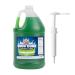 ZippySweets - Lime Snow Cone Syrup with Complimentary Pump 1 Gallon - Makes Up to 128 Snow Cones Perfect Shaved Ice Flavour Refreshing Shaved Ice Syrup for Parties & Summer Fun
