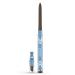 Prime Prometics PrimeEyes Glide Eyeliner for Mature Women Waterproof Long-Stay and Mess-Proof Gel Cream Texture Discreet Sharpener and Effective Smudger (Wood (Brown))