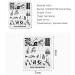 KADS Nail Stamping Plate Chinese Style Nail Art Stamp Template bamboo Lotus DIY Image Template Manicure Stamping Plate Stencil Tools (CN028) - Buy Online on GoSupps.com