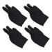 Beavorty Curling Iron Barber Protection Gloves 4Pcs Finger Gloves Curling Wand Finger Cover Hair Dressing Supplies Heat Proof Glove Mitts Hair Straightening Gloves