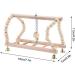 TOPINCN Wooden Pet Parrot Ladder Toy - Climbing Swing Bridge for Bird Cage - Decorative and Flexible Bird and Hamster Training Accessories - Buy Online on GoSupps.com