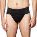Capezio Men's Quilted Cotton Panel Thong Dance Belt X-Large Black