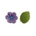 Deco Magic24 Edible Flowers for Cakes - 8 Piece Sugar Flower Set 4 Colors Vegetarian Torte Decoration - Buy Online on GoSupps.com