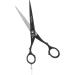 Glamified Glam 5" Hairdressing Scissors Hair Cutting Scissor for Professional Lefty Hairdressers Barber Stainless Steel Scissors for Hair Cutting Sharp Hair Scissors for Women (Black 5 Inch) - Buy Online on GoSupps.com