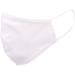 styleBREAKER Unisex Cotton Fabric Mask Plain Double Layer Reusable Washable Community Mask 08040005 White