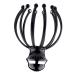 Minkissy 1stk head massage device Head-head skin massage device Manual scalp massage devices manual back massage devices scalp scratching tools plastic handlapy 18x14.5cm black