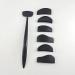 6 in 1 Eyeshadow Stamp Kit 1 Set Silicone Crease Line Kit Eye Shadow Applicator for Women Girls (Black) - Buy Online on GoSupps.com