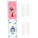 Mipcase Big Eyes 2 Sets Invisible Double Eyelid Stickers Eye Lid Tape for Hooded Eyes Eyelid Tape Lifter Single Sided