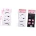 Beavorty 30 Pcs Eyebrow Templates Eyebrowhack Eyebrow Shaping Stencils Eyebrow Card Suite Eyebrow Trimming - Buy Online on GoSupps.com