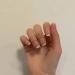 24 Pcs Short Pink Square French Tip Press on Nails - Glossy False Nails with Designs for Women - Buy Online on GoSupps.com