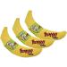 YEOWWW! DuckyWorld 100% Organic Catnip Banana Toy 3 Pack - Buy Online on GoSupps.com
