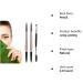 HeyBeauty Double Ended Eyebrow Pencil with Brow Brush - Dark Brown (2 Pack) - Buy Online on GoSupps.com