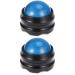 Lurrose Massage Ball 2pcs Massage Tools Massage Ball Roller Essential Oil Sport Manual Massage Ball mediumx2pcs Bluex2pcs