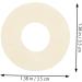SEWOART 10 Sheets Corn Pads for Toes Corn Pads for Feet Foot Corn Pads Replaceable Callus Pads Metatarsal Pads Foot Care Supplies Corn Cushion Sticker White Portable Felt White 3.50X3.50X0.20CM - Buy Online on GoSupps.com