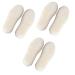 NOLITOY 3 Pairs Wool Insole Shoe Cushions Sneakers Insoles Winter Boot Soles Winter Shoe Parts Warm Shoe Insoles Fleece Insoles Warm Insoles Winter Boots Insole Boots Winter Supply Beigex3pcs 25x8.8cmx3pcs