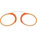 Didinsky Reading Glasses for Men & Women | Compact Lightweight Edgeless | Travel-Friendly | Unisex Comfort with Adhesive Strips - Orsay Orange 2.5x - Buy Online on GoSupps.com