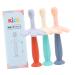 Frcolor 1 box infant toothbrush silicone toothbrush tooth cleaning tools children's toothbrushes mouth cleaner 1 piece (1 Pack) pink