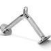 Yes4All LAT Pull Down Cable Attachment, Tricep Press Down Bar, V-Shaped Bar with Diamond Knurl Handle, Bodybuilding Strength Training Attachments E. V Bar - Chrome