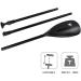 Karltion 3-Piece Adjustable Aluminium SUP Paddle with Glass Fiber Blade - Black - Buy Online on GoSupps.com