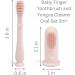 Ali+Oli Baby Oral Care Set (Blush) - Dual-Sided Finger Toothbrush, Tongue Cleaner, Protective Case - BPA-Free, Phthalate-Free, Lead-Free, Cadmium-Free, PVC-Free - Food-Grade Baby Care Products - Buy Online on GoSupps.com