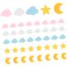 Housoutil 3pcs 1 Nail Art Polymer Clay Cartoon Stickers Polymer Slices for Nail Materiales Para U as Phone Case Decor Colorful Decor Diy Manicure Supplies Star Decorative Sheet Cosmetic - Buy Online on GoSupps.com