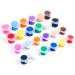 10 Strips(60 Pots) Empty Paint Strips Empty Paint Pot Strips Mini Paint Pot Pod Strips Empty Paint Pot Pod Strips Mini Empty Paint Pot Pod Strips Plastic Storage Containers(5 ml  White) - Buy Online on GoSupps.com