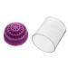 Lurrose Nail Drill Holder - 48 Holes Acrylic Organizer with Dust Proof Cover for Home & Salon Use - Purple Nail Tools Case - Buy Online on GoSupps.com