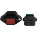 Bellflower Yige Store 1/5 Sets 18 Pin DTV06-18SB | Male Female Black Wiring for Carter CAT330/336C Excavator - Motor Injector Connection - Buy Online on GoSupps.com