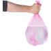 AKIWOS Bathroom Trash Bags - 100 Count Disposable Plastic Household Kitchen Recycling Garbage Bags 6 Colors 17.7x19.7 Inches 100 Count Pink - Buy Online on GoSupps.com