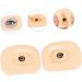Beatifufu 1 Set Makeup Practice Skin Eyeshadow Fake Silicone Skin Blank Makeup Skin Tool Make up - Buy Online on GoSupps.com