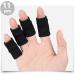 Buy Finger Splint Protector Set - Protective Finger Sleeves for Sports & Exercise | Durable Sponge Finger Covers - Buy Online on GoSupps.com