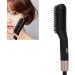 Professional Hair Styling Tool | Tourmaline Ceramic Curling & Straightening Brush | Large Multifunctional Design for Global Shipping - Buy Online on GoSupps.com