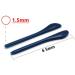 Ygnjh Replacement Glasses Legs & Tips - 3 Pairs of Blue Ear Socks & Pipe Sleeves for Thin Metal Glasses - Buy Online on GoSupps.com