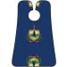Vermont State Flag Beard Bib Apron - Ultimate Hair Catcher for Men | Black Beard Cape for Shaving & Trimming - Buy Online on GoSupps.com